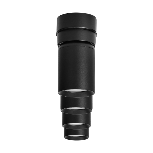 MALTA SP 4, wall and ceiling light, GU10 max. 4x12W, IP20, black